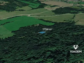 Prodej lesa, Česká Kamenice, 1794 m2