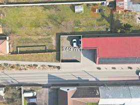 Pronájem komerčního pozemku, Březí, Dunajovická, 149 m2