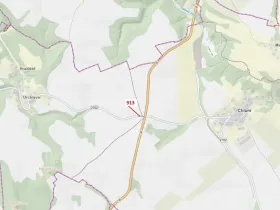 Dražba pozemku, Chlum, 356 m2