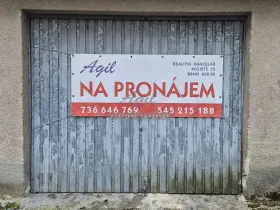 Pronájem garáže, Brno, 18 m2