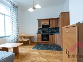 Pronájem bytu 2+kk, Praha - Karlín, Sokolovská, 47 m2