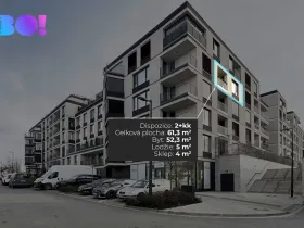 Pronájem bytu 2+kk, Ostrava, Důlní, 61 m2