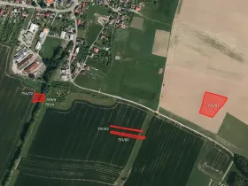 Prodej pole, Zlín, 9107 m2