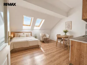 Pronájem bytu 1+kk, Praha - Břevnov, Radimova, 28 m2