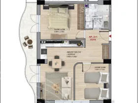 Prodej bytu 3+kk, Golem, kraj Tirana, Albánie, 95 m2