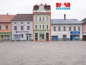 Prodej činžovního domu, Strakonice - Strakonice I, Velké náměstí, 549 m2
