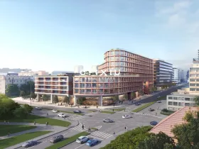 Pronájem kanceláře, Praha - Michle, Vyskočilova, 1000 m2