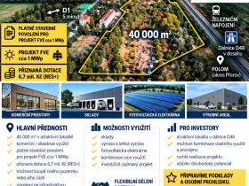 Prodej komerčního pozemku, Polom, 5000 m2