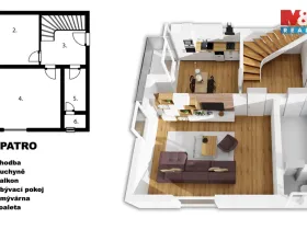 Prodej bytu 3+1, Náchod, Vodárenská, 79 m2