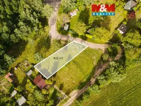 Prodej zahrady, Pardubice, 412 m2