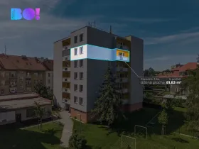 Prodej bytu 3+1, Opava, Palackého, 81 m2