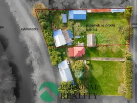 Prodej pozemku pro bydlení, Jaroměř, Náchodská, 849 m2