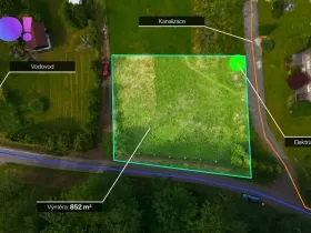 Prodej pozemku pro bydlení, Chotěbuz, 852 m2