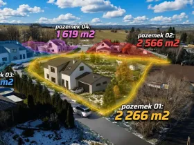 Prodej pozemku pro bydlení, Vítkov, 2566 m2