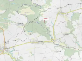 Dražba lesa, Břežany, 833 m2