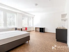 Pronájem bytu 1+kk, Praha - Smíchov, Křížová, 27 m2
