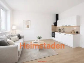 Pronájem bytu 2+kk, Ostrava - Kunčičky, Výhradní, 47 m2