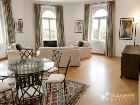 Pronájem bytu 3+1, Praha - Smíchov, Janáčkovo nábřeží, 83 m2