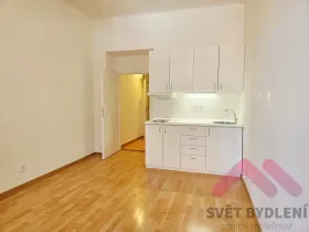 Pronájem bytu 1+kk, Praha - Vršovice, Kodaňská, 26 m2