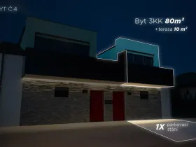 Prodej bytu 3+kk, Včelná, 90 m2