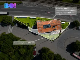 Prodej obchodního prostoru, Brno - Bystrc, náměstí 28. dubna, 956 m2