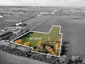 Prodej komerčního pozemku, Libenice, 25000 m2
