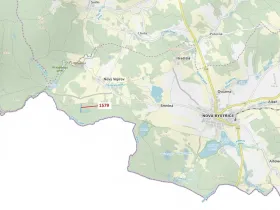 Dražba lesa, Nová Bystřice, 8581 m2