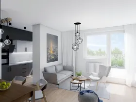 Prodej bytu 2+kk, Milovice, 54 m2