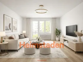 Pronájem bytu 2+1, Ostrava - Poruba, Nálepkova, 53 m2