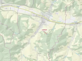 Dražba louky, Hovězí, 1222 m2