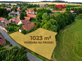 Prodej pozemku pro bydlení, Měčín - Radkovice, 1023 m2