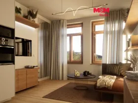 Prodej bytu 2+kk, Praha - Smíchov, Grafická, 43 m2
