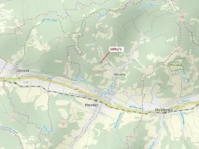 Dražba lesa, Hovězí, 2438 m2