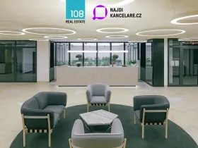 Pronájem kanceláře, Praha - Karlín, Sokolovská, 497 m2