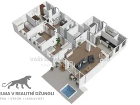 Prodej rodinného domu, Veselí nad Lužnicí - Veselí nad Lužnicí II, Nerudova, 150 m2