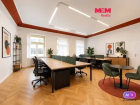 Pronájem kanceláře, Praha - Vinohrady, náměstí Míru, 60 m2