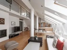 Pronájem bytu 4+kk, Praha - Smíchov, Kroftova, 182 m2