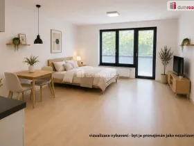 Pronájem bytu 1+kk, Praha - Libeň, V mezihoří, 40 m2