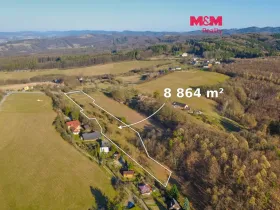 Prodej louky, Zlín - Kudlov, 8864 m2