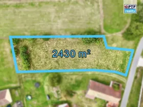 Prodej pozemku pro bydlení, Horšice - Újezd, 2430 m2