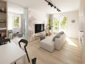 Prodej bytu 2+kk, Milovice, Topolová, 45 m2
