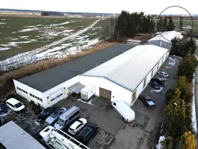 Pronájem výrobních prostor, Lišov, Miletínská, 1000 m2