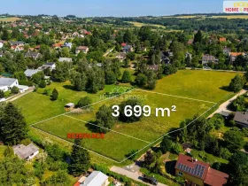 Prodej pozemku pro bydlení, Kamenice - Nová Hospoda, Na Vyhlídce, 3699 m2