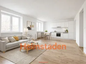 Pronájem bytu 2+kk, Ostrava - Poruba, náměstí Boženy Němcové, 60 m2