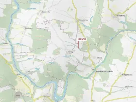 Dražba lesa, Hosty, 323 m2