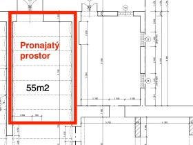 Pronájem skladu, Vítkov, Pivovarská, 55 m2