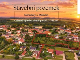 Prodej pozemku pro bydlení, Nebužely, 7762 m2