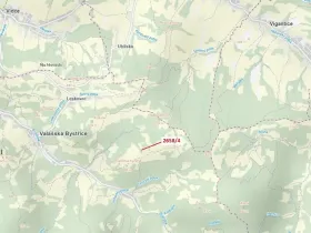 Dražba pozemku, Valašská Bystřice, 370 m2