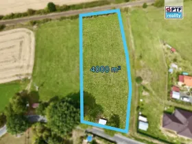 Prodej pozemku pro bydlení, Bezděkov - Poborovice, 4000 m2