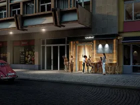 Prodej obchodního prostoru, Praha - Vršovice, Kubánské náměstí, 112 m2